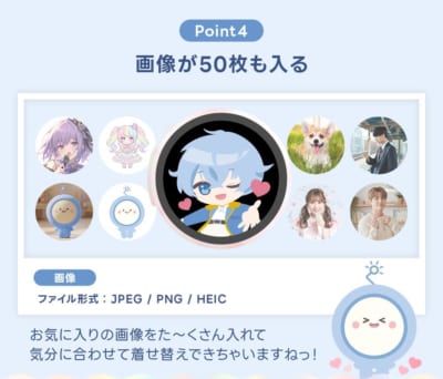 Can-Badge Mag 画像が50枚入る