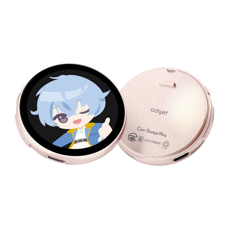 Can-Badge Mag オーロラホワイト