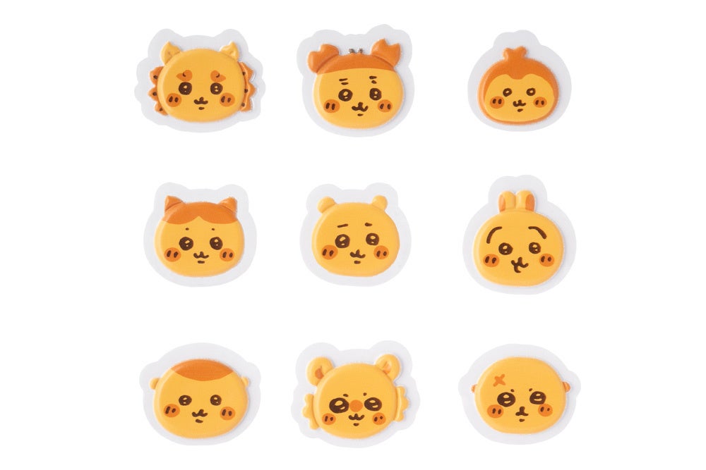もっちりフレークシール ちっちゃいパンなみんな