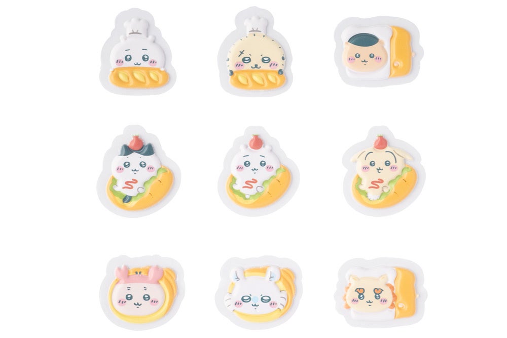 もっちりフレークシール いろんなパンなみんな