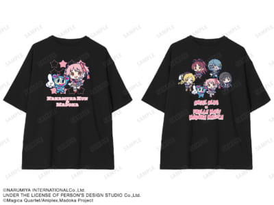 ANGEL BLUEコラボ ちびキャラ BIGシルエットTシャツユニセックス（全2種）