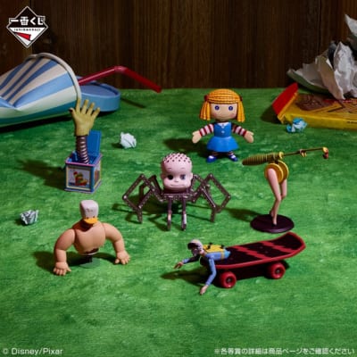 一番くじ 〈トイ・ストーリー〉~Playtime pals forever(遊び仲間は永遠に)~ ミニフィギュアラインナップ