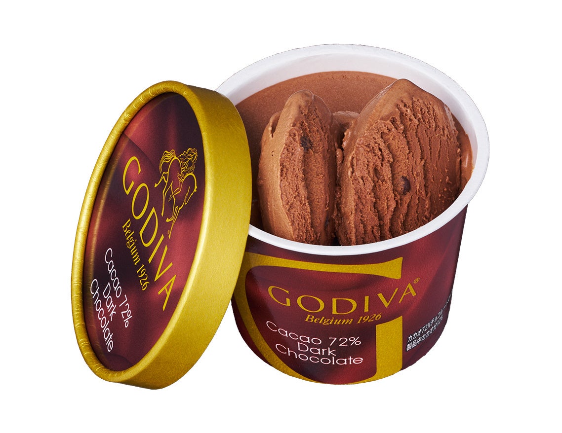 ゴディバ カップアイスクリーム カカオ72％ ダークチョコレート