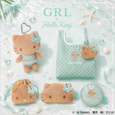 GRL×ハローキティ ミントデザインのアイテム