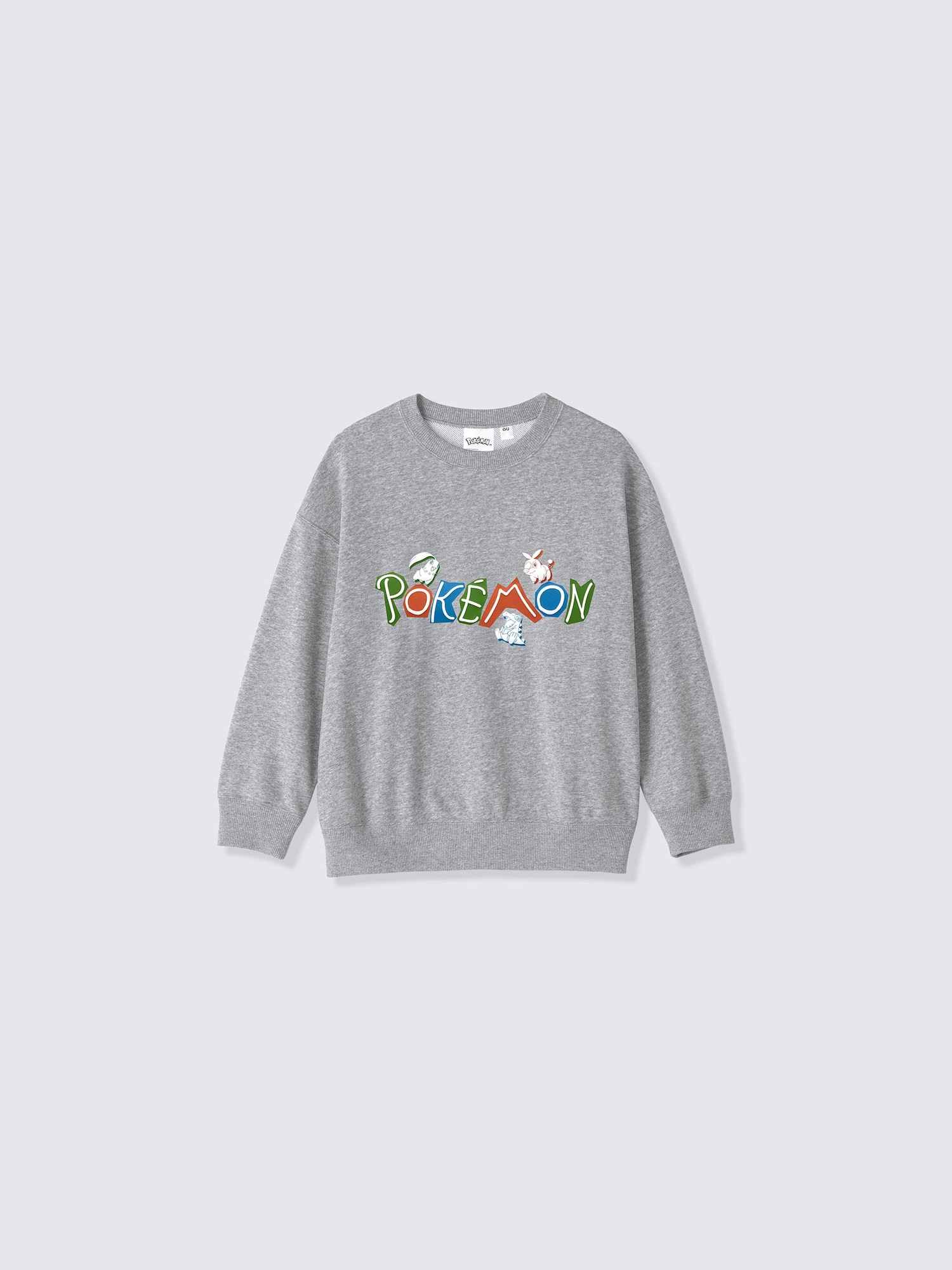 KIDSスウェットプルオーバー Pokémon GRAY