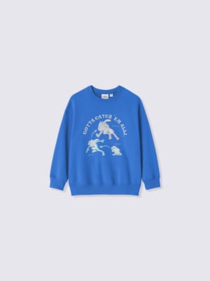KIDSスウェットプルオーバー Pokémon BLUE