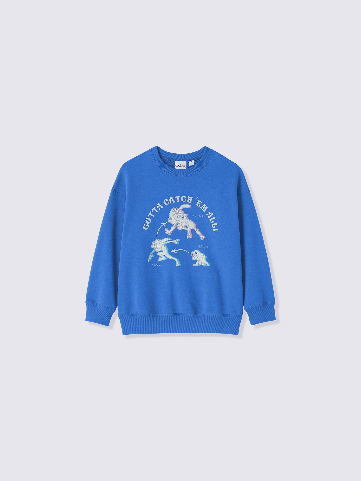 KIDSスウェットプルオーバー Pokémon BLUE