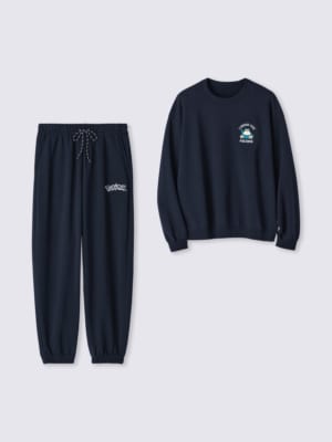 スウェットラウンジセット(長袖＆ロングパンツ) Pokémon NAVY
