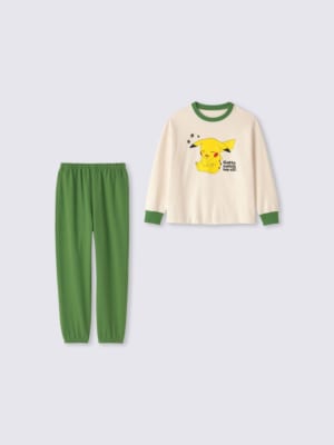 KIDSコットンスウェットラウンジセット Pokémon NATURAL
