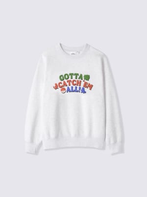 スウェットプルオーバー Pokémon LIGHT GRAY