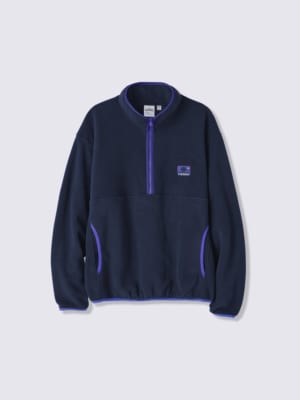 ハーフジップフリースプルオーバー Pokémon NAVY