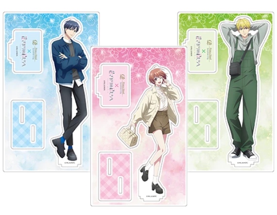 アニメ『花ざかりの君たちへ』コラボ アクリルスタンド3種セット