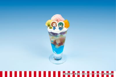 お茶子と梅雨ちゃんの星空ゼリーポンチ