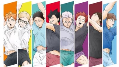 「くじラック ハイキュー!! ～ブロックレン!!～」キービジュアル