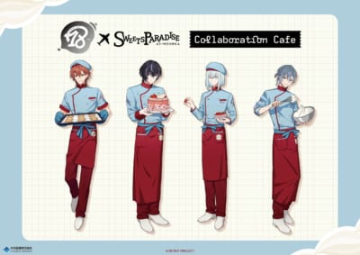 18TRIP×SWEETS PARADISE Collaboration Cafe キービジュアル