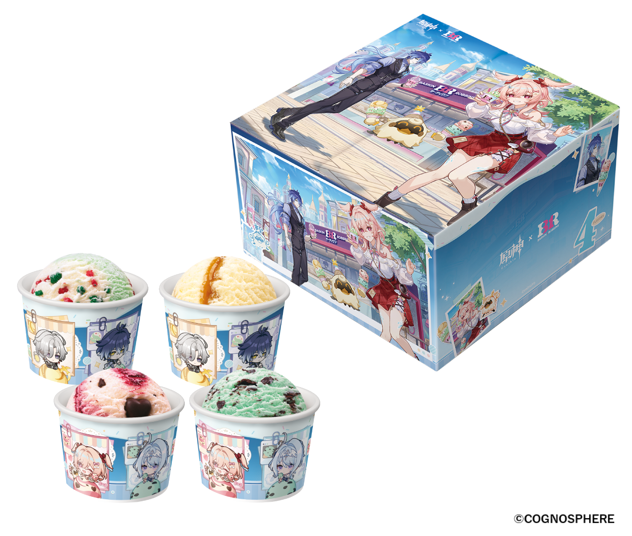 原神 アイスクリームセット（モバイルオーダー限定）