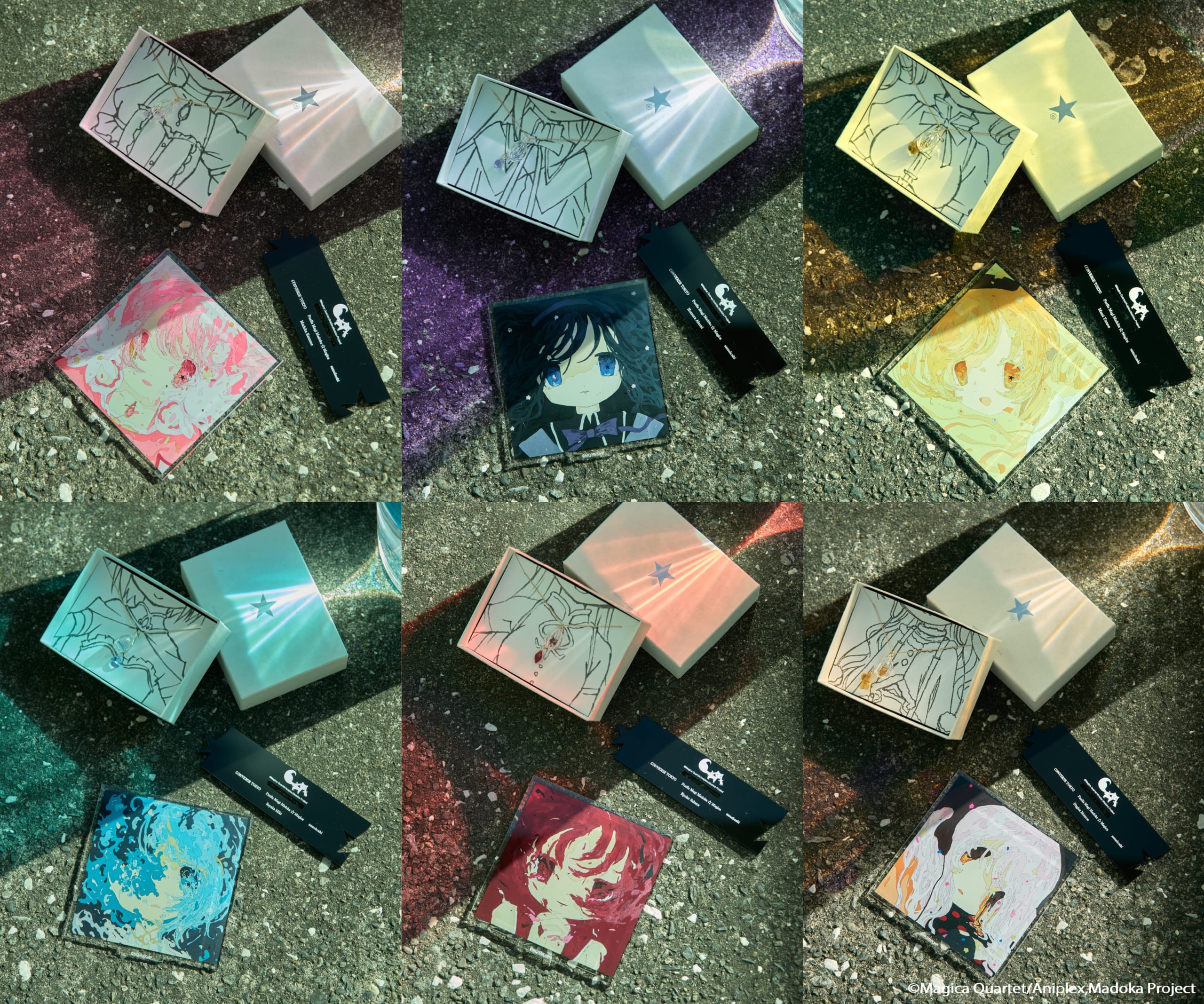 Puella Magi ACRYLIC STAND 6キャラクター