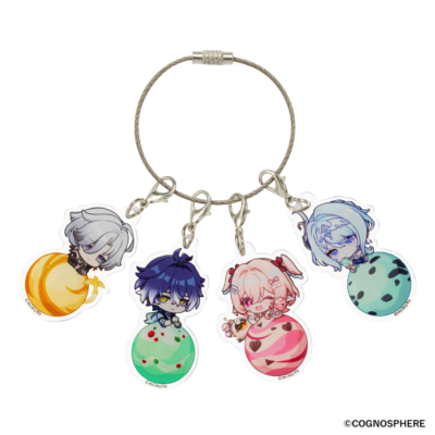 イルーガ・フリンズ・リンネア・オデット アクリルキーホルダーセット