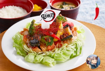 宇髄天元のド派手なピリ辛チキン南蛮定食