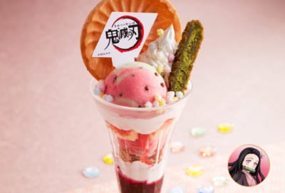 禰豆子の天真爛漫糖菓子パフェ