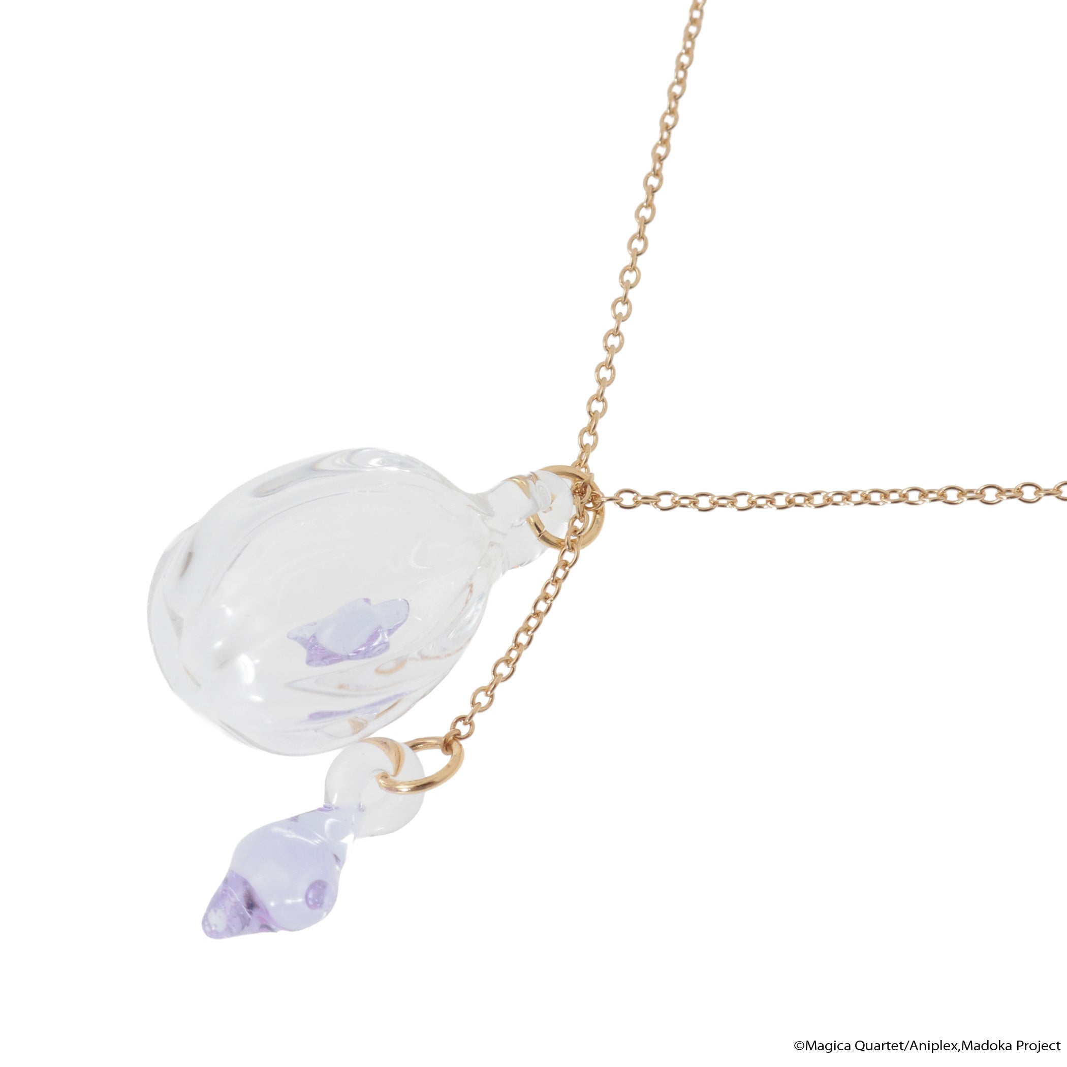 HARIO Lampwork Factory Puella Magi NECKLACE 暁美ほむら