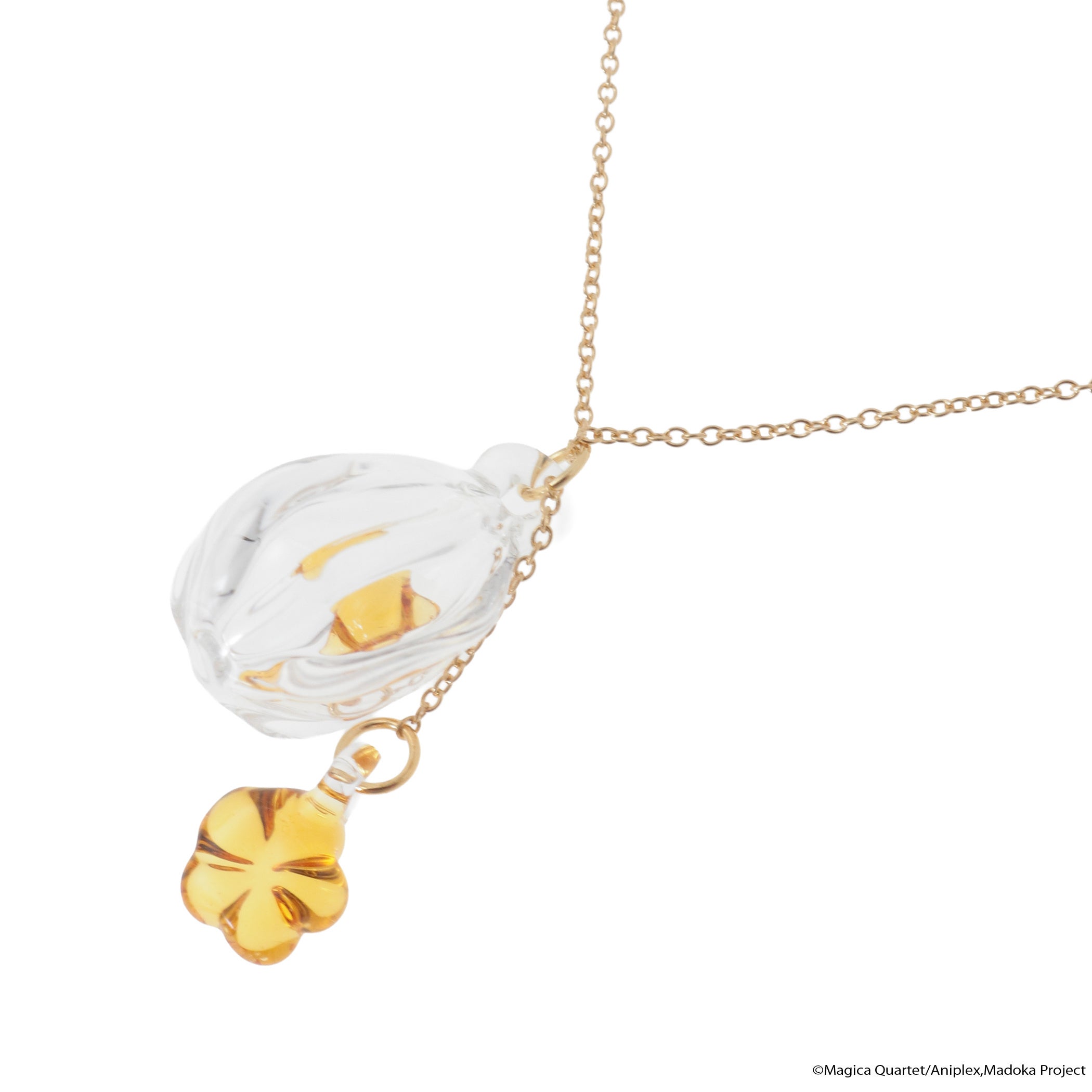 HARIO Lampwork Factory Puella Magi NECKLACE 巴マミ