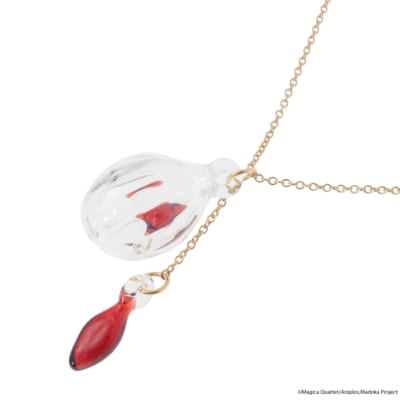 HARIO Lampwork Factory Puella Magi NECKLACE 佐倉杏子
