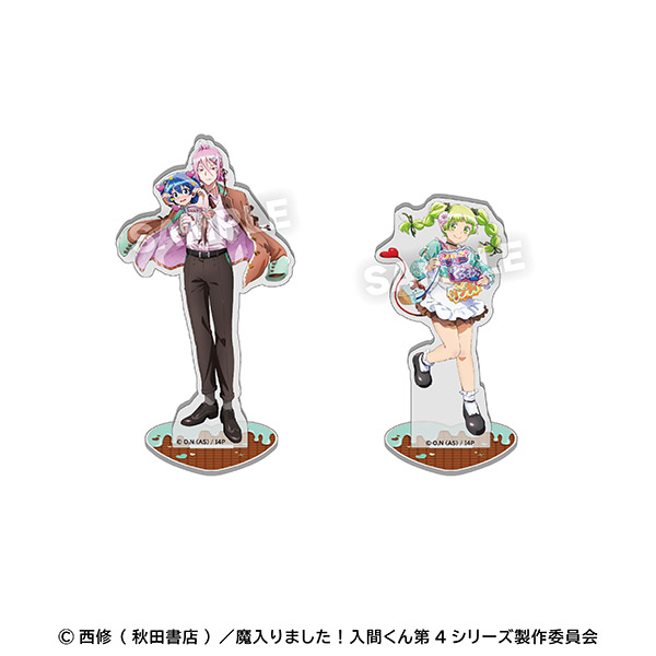 トレーディングアクリルスタンド アクドル×チョコミントver. アスモデウス・アリス／ウァラク・クララ