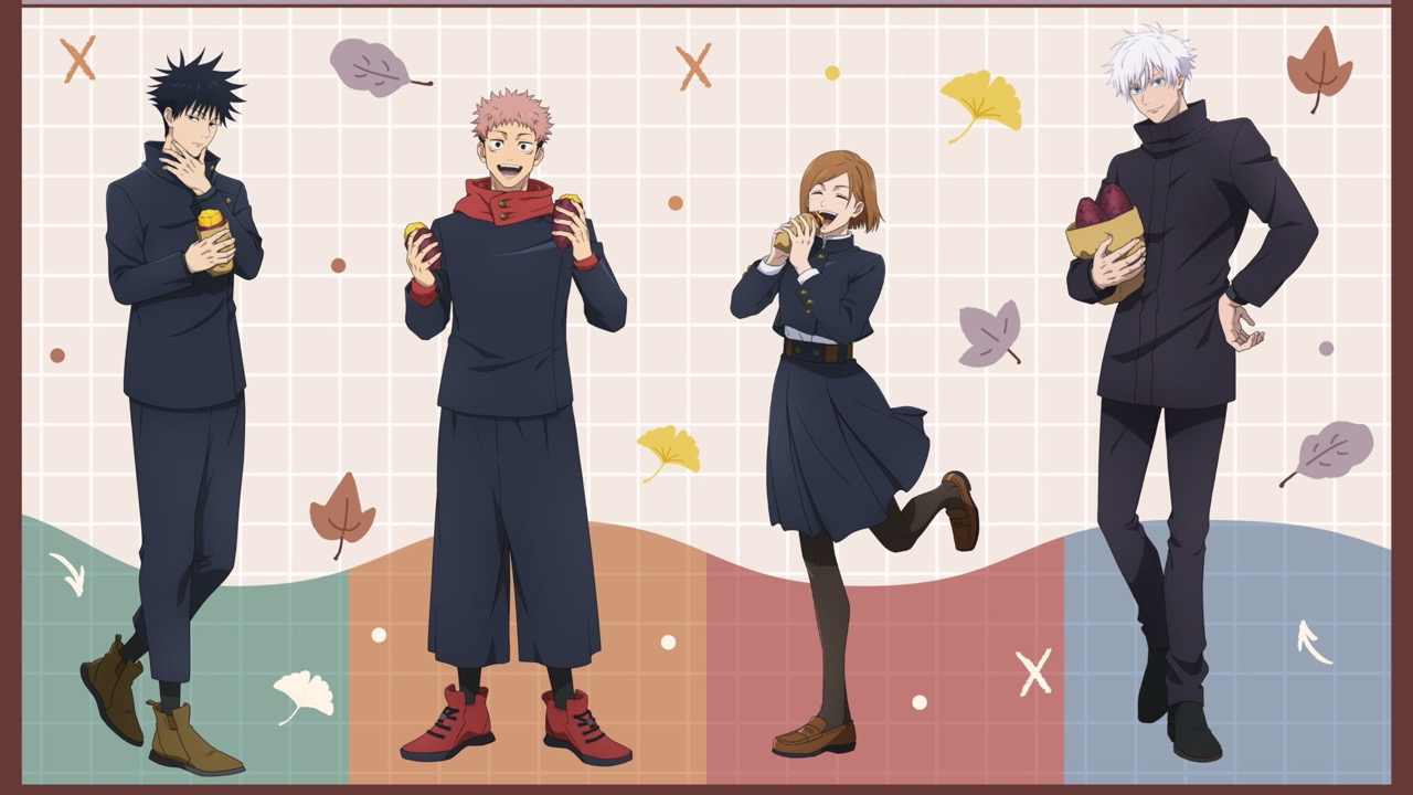 『呪術廻戦』焼き芋を頬張る虎杖たちが尊い♪ドン・キホーテ描き下ろしグッズ全8アイテムが9月12日発売