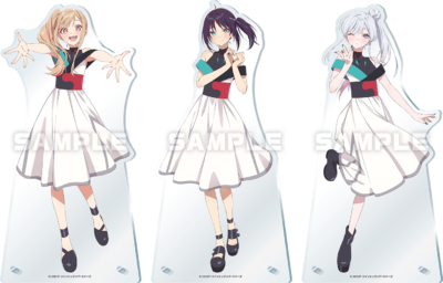 超かぐや姫！×ファミマオンライン ビッグアクリルスタンド全3種