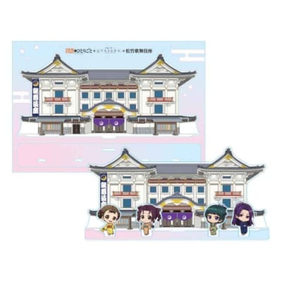 『薬屋のひとりごと』×着物レンタルVASARA×歌舞伎座 歌舞伎座背景のオリジナルアクリルスタンド