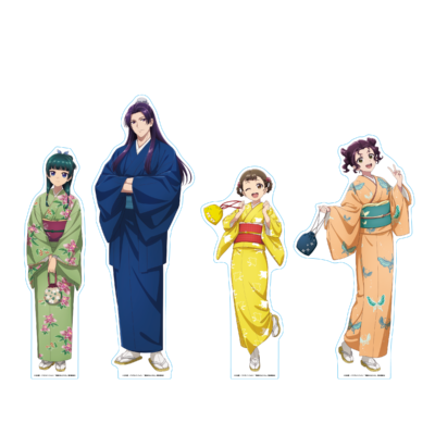『薬屋のひとりごと』×着物レンタルVASARA×歌舞伎座 スタンディパネル