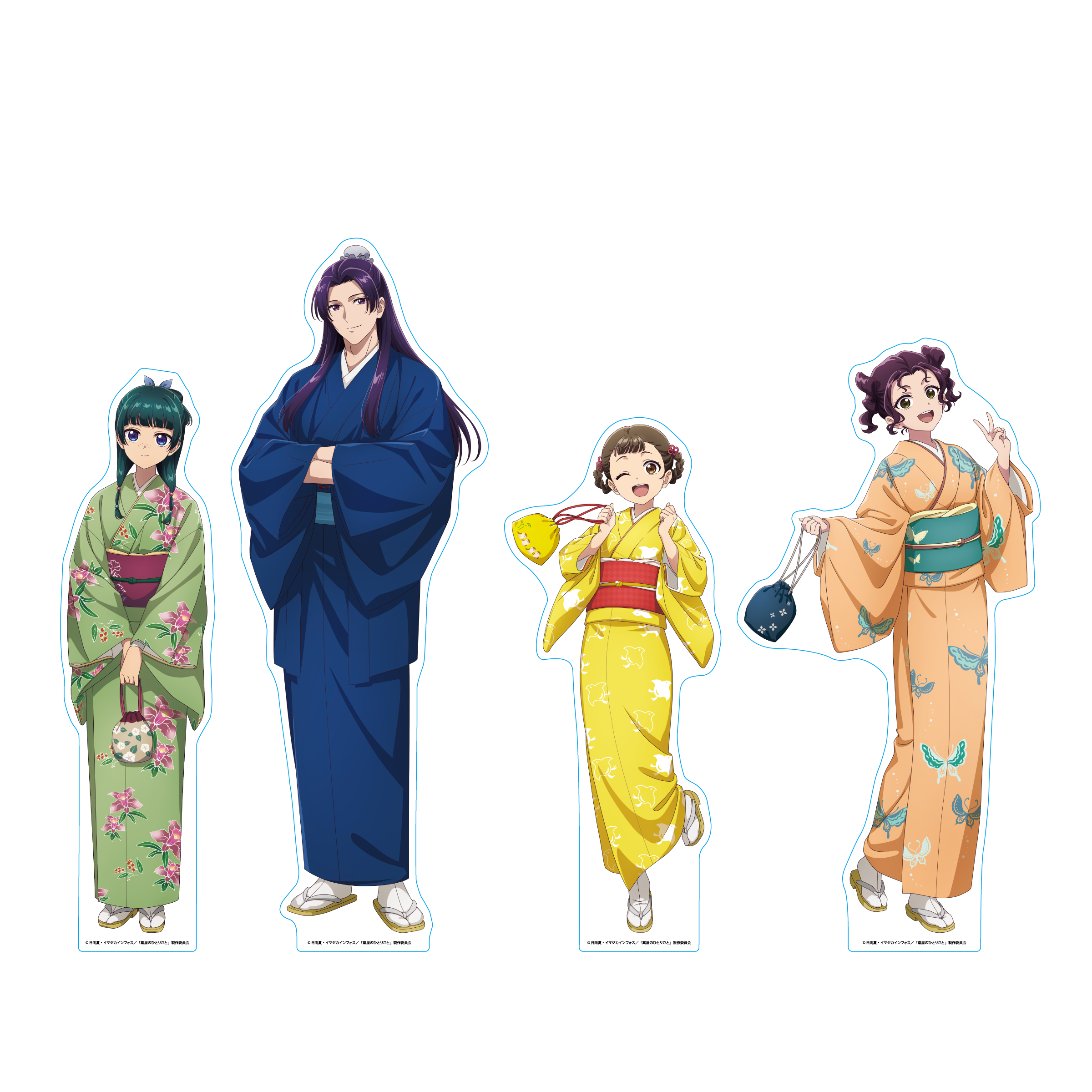 『薬屋のひとりごと』×着物レンタルVASARA×歌舞伎座 スタンディパネル