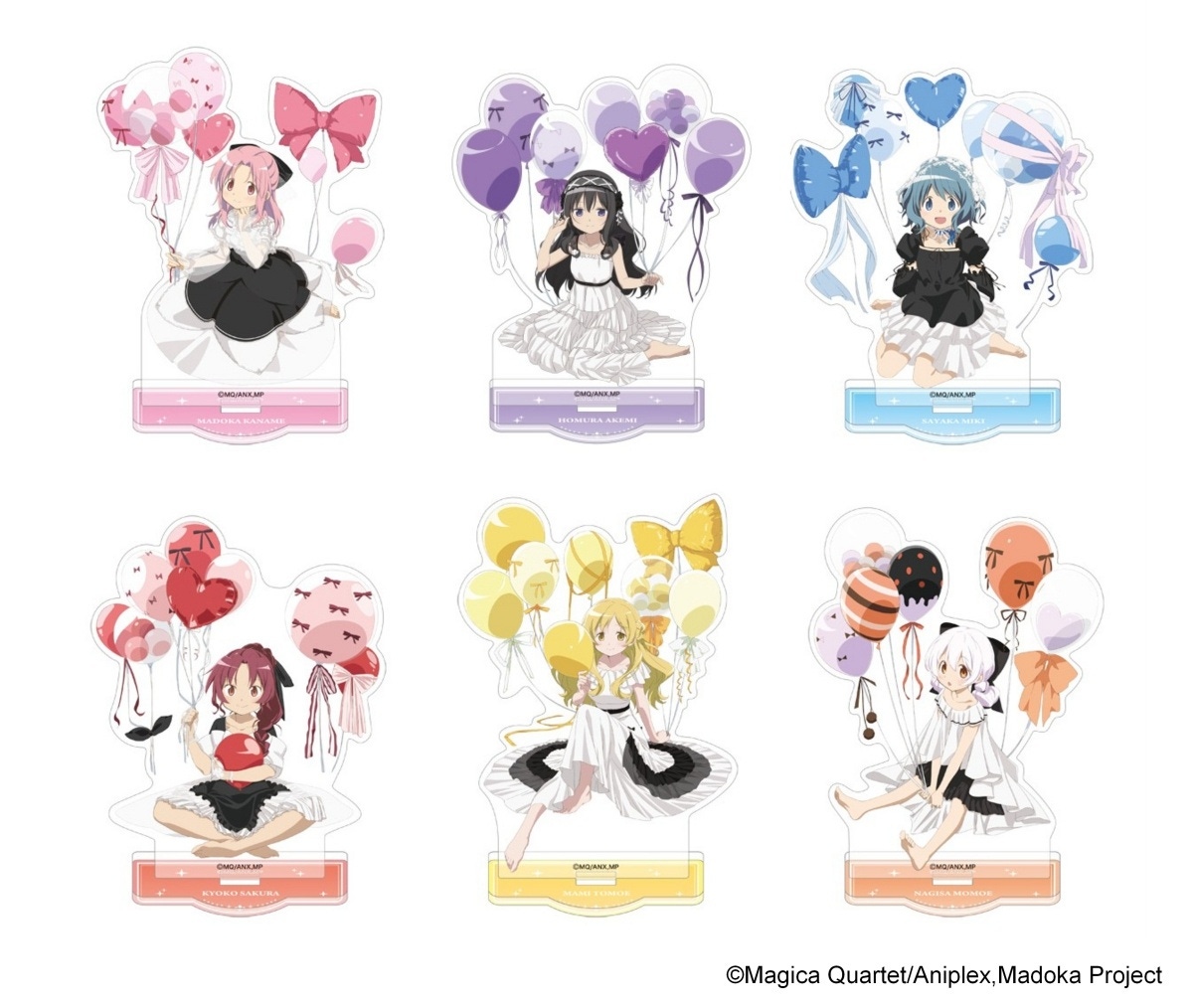 『まどマギ』バルーンを手にしたまどか達が可愛すぎる♪描き下ろしグッズ発売＆アニメイトフェアが10月24日開始