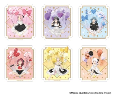 『劇場版 魔法少女まどか☆マギカ〈ワルプルギスの廻天〉』ステッカー 全6種