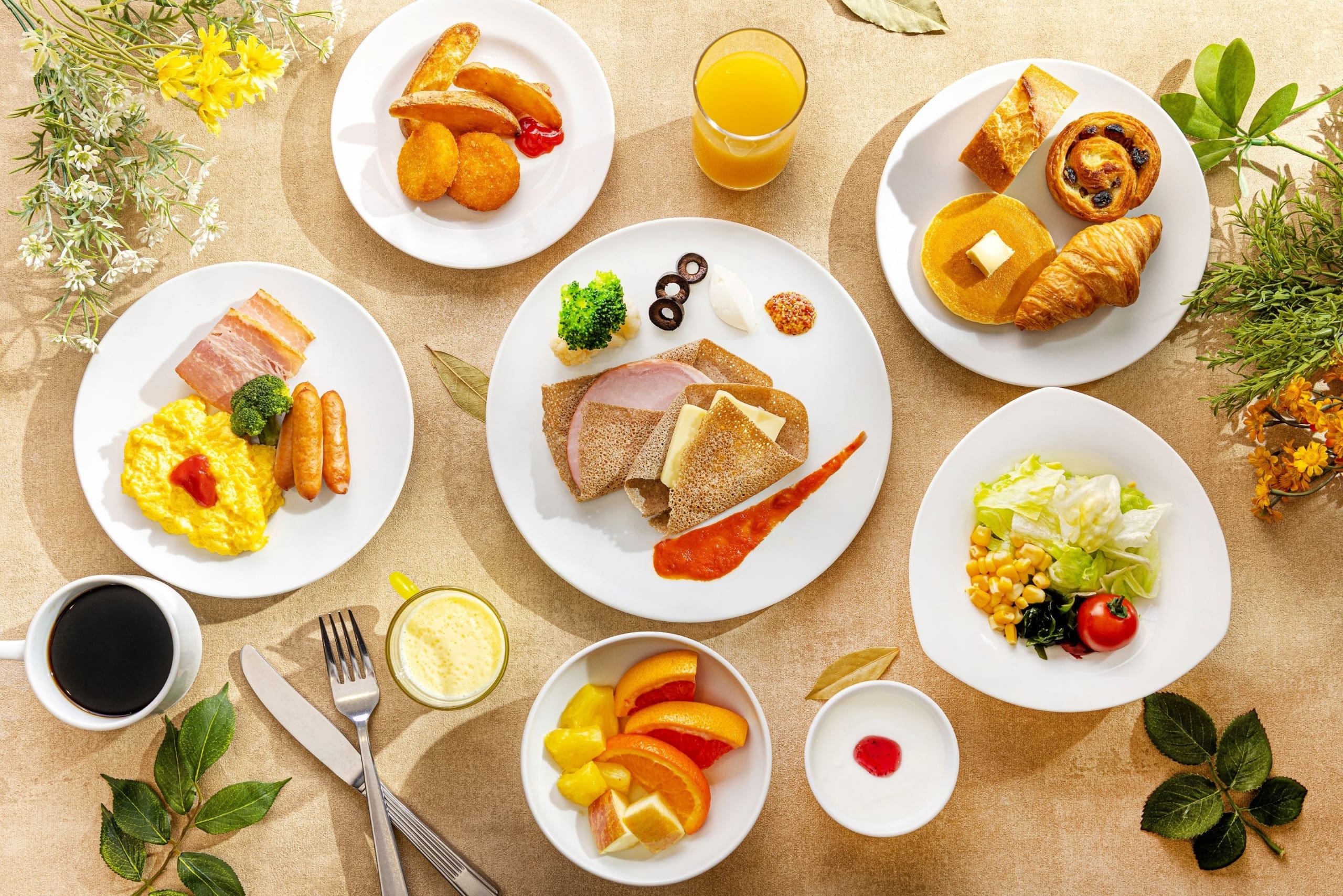 サンシャインシティプリンスホテル 洋食と和食のブッフェスタイル朝食