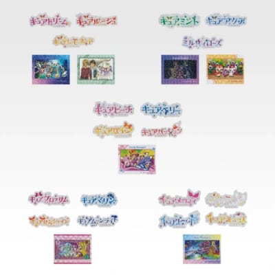 M賞 キラキラクリアステッカー