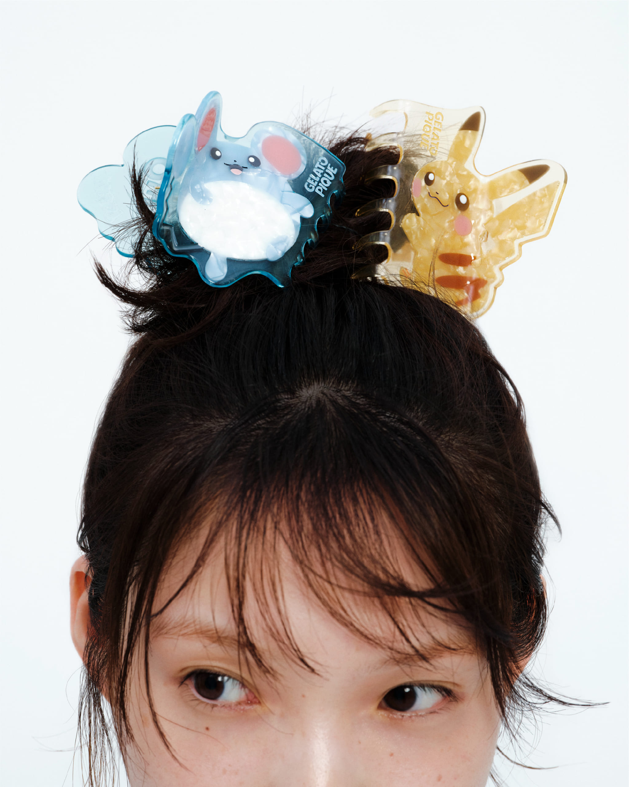『ポケモン』×ジェラート ピケ ヘアバンスクリップの着用イメージ
