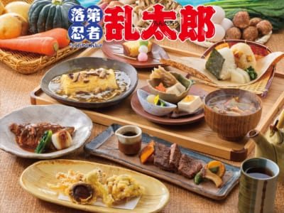 『落第忍者乱太郎』×都ホテル 尼崎 コラボレーションランチ メインビジュアル