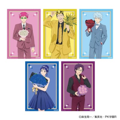 『斉木楠雄のΨ難』×karendo 購入特典 イラストカード(全5種)