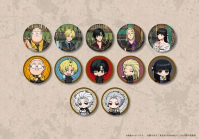 『SAKAMOTO DAYS』コラボカフェオリジナルグッズ「トレーディング缶バッジ（全12種）」