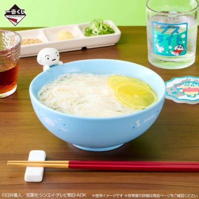 B賞 シロのひょっこりボウル皿 使用イメージ