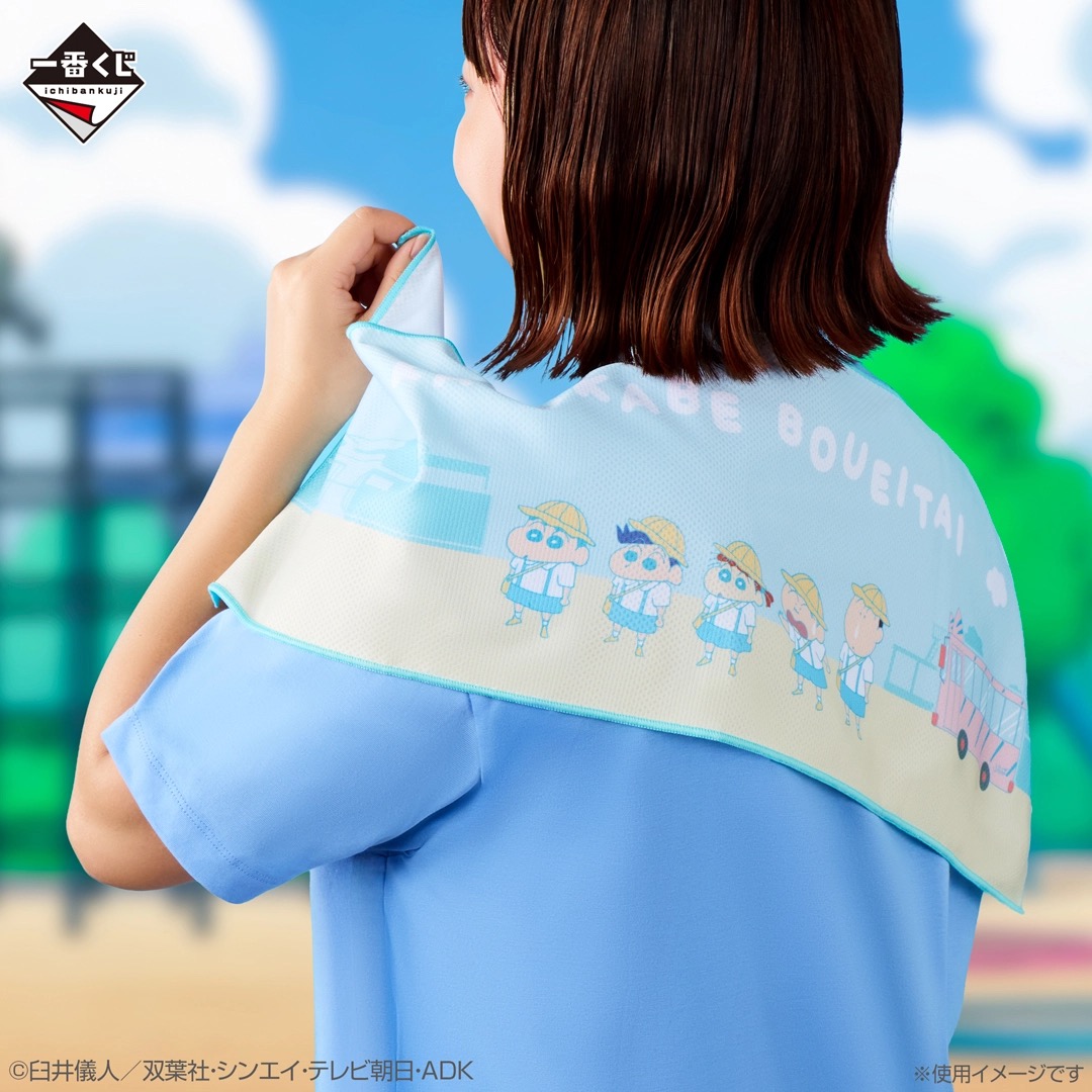 F賞 ひんやりタオルこれくしょん 着用イメージ