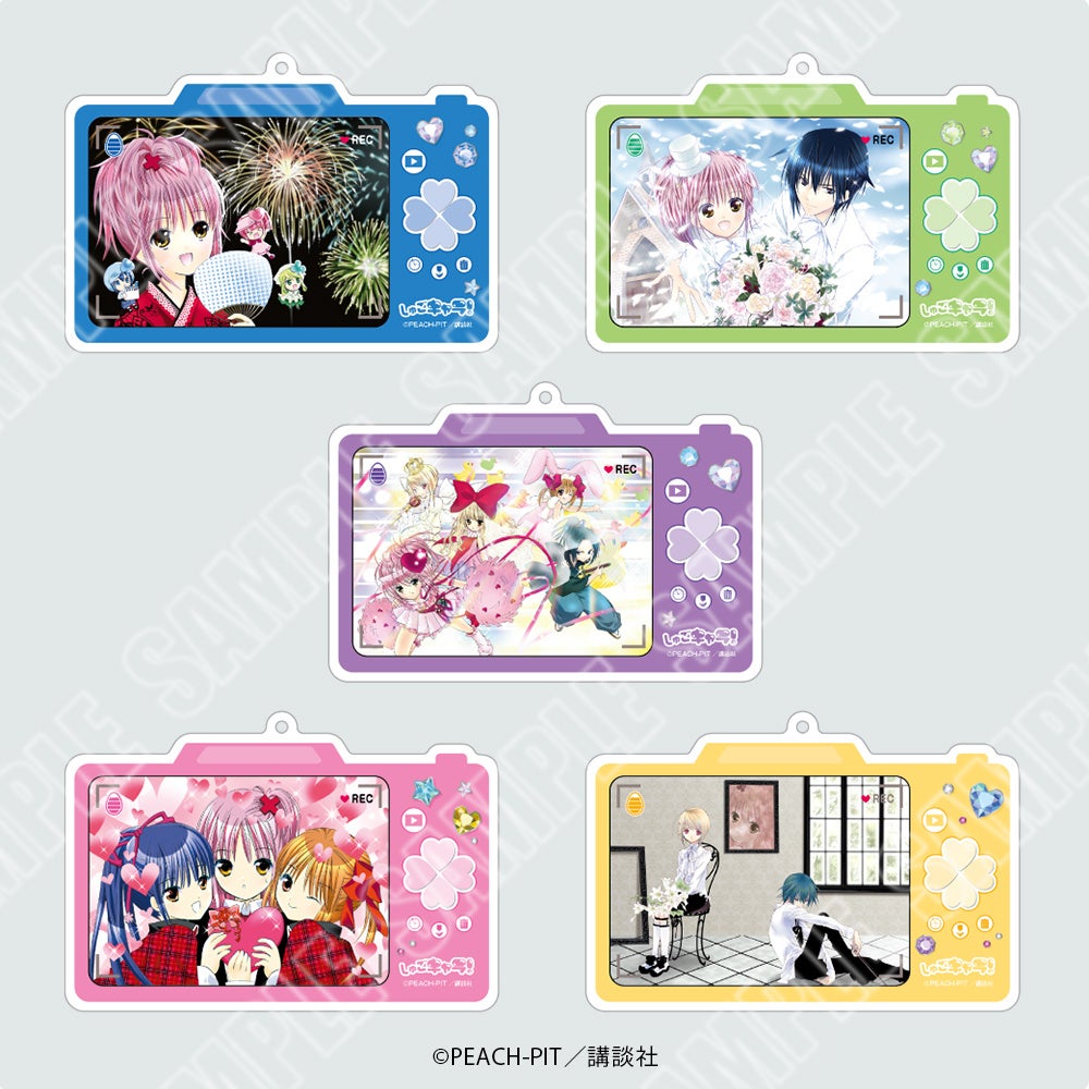 『しゅごキャラ!』POP UP SHOP デジカメ風アクリルキーホルダー