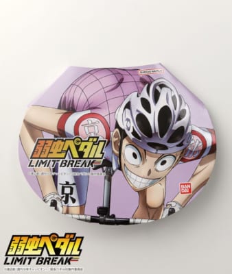 弱虫ペダル LIMIT BREAK ルームウェア 京都伏見 パープル 台紙イラスト