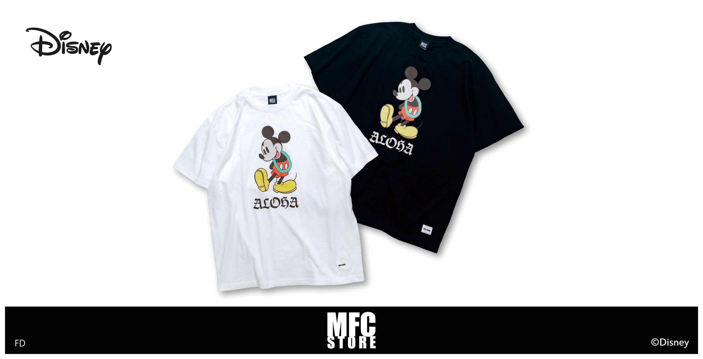 『Disney』×MFC STORE初のALOHA Teeがかわいい！レイ姿のミッキーが9月27日に先行販売