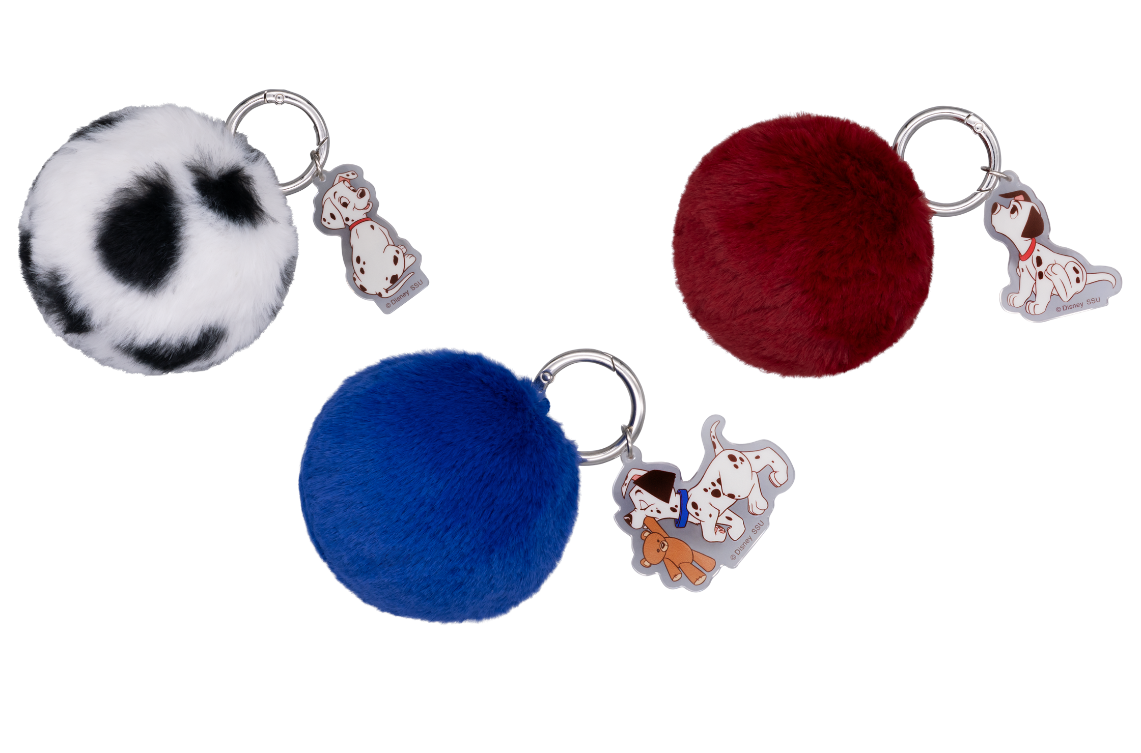 サイズ(約):ファー 直径8cm、アクリル 5×5cm角内