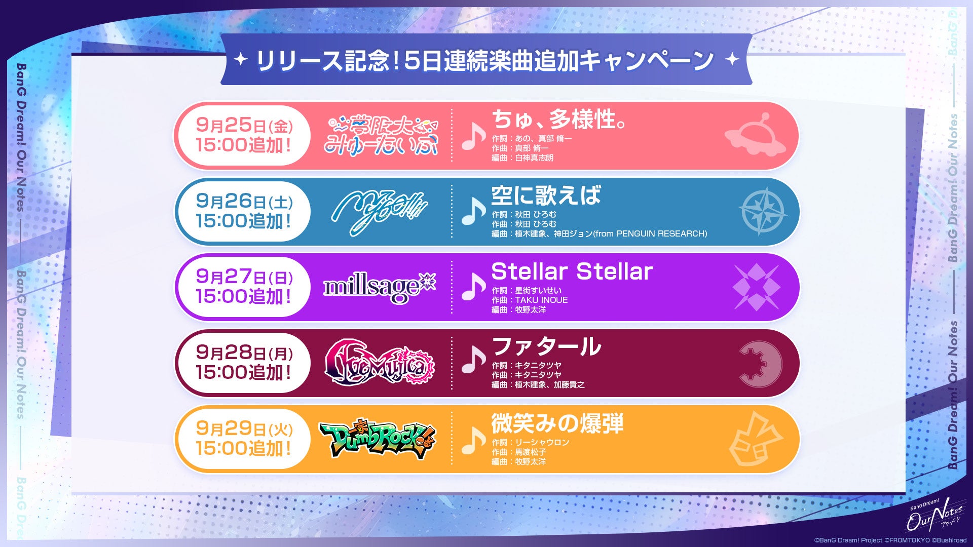 バンドリ！アワーノーツ 画像6