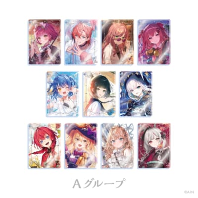 【にじさんじ ノスタルジアコレクション2026】アクリルブロックキーホルダー　Aグループ