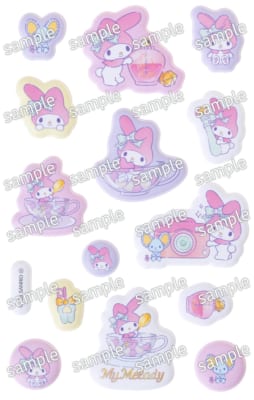 サンリオキャラクターズ ぷっくりシールいっぱいBOOK 画像4
